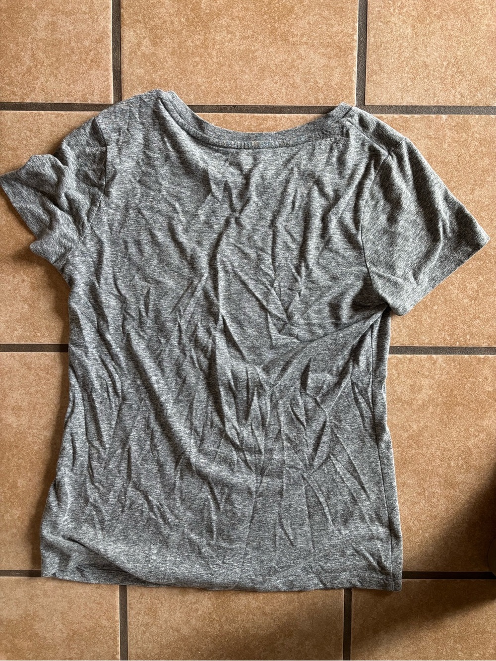 Mossimo Supply Co. Heather Gray Short Sleeve Crew Tee